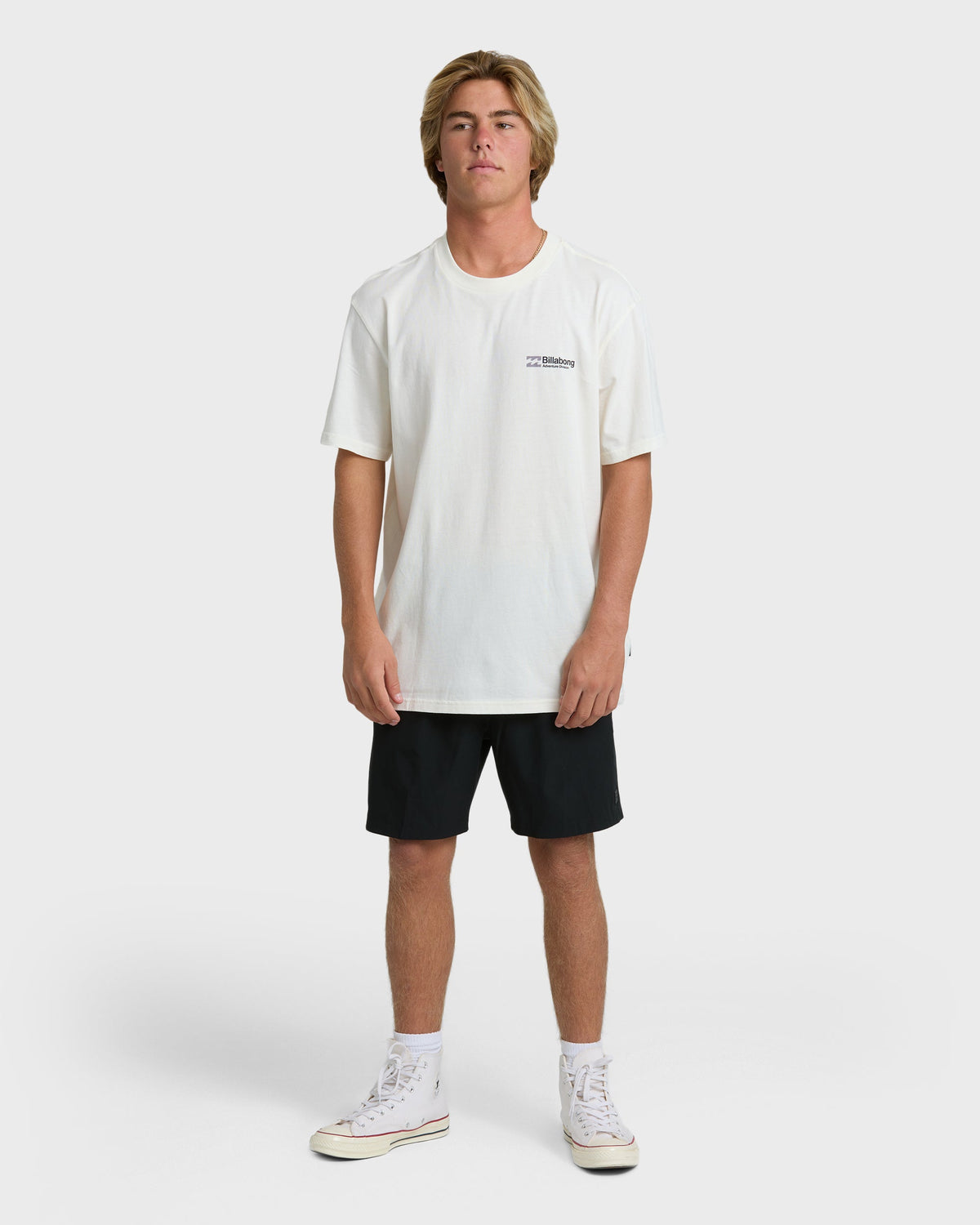 Make Tracks Adiv Premium Short Sleeve T-Shirt - Off White