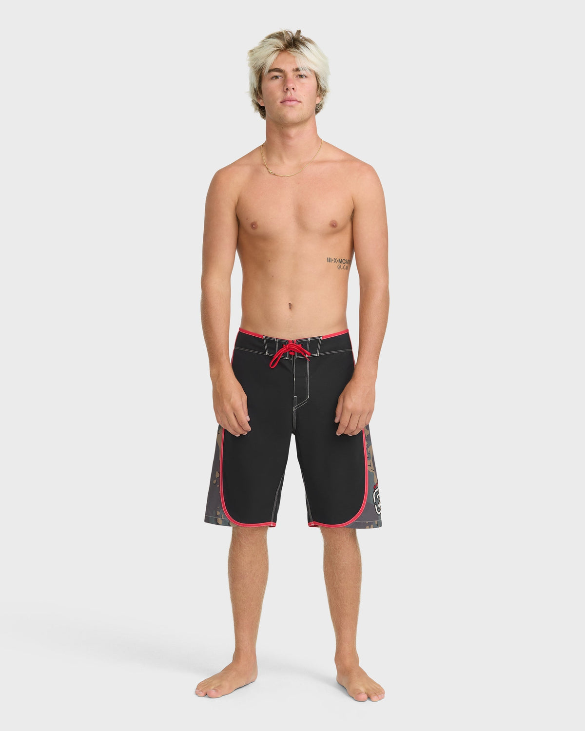 73 Long Bong Hawaii Pro 21 Boardshorts - Black